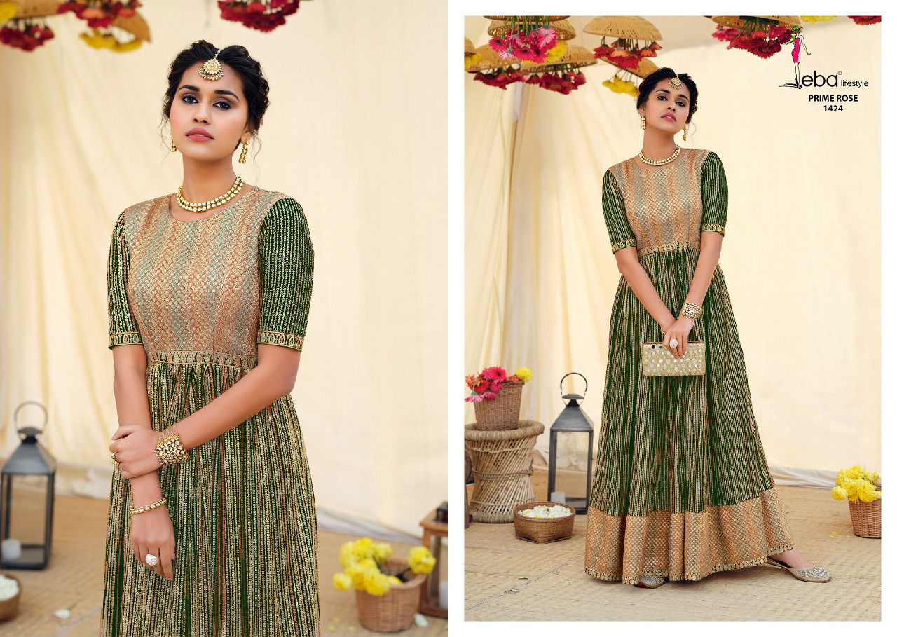 Eba Prime Rose 6 Heavy Wedding Wear Georgette Designer Latest Salwar Kameez Collection